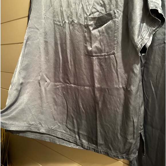 Soft Surroundings 100% Viscose Satin silky pajama Set Size M - Picture 6 of 13